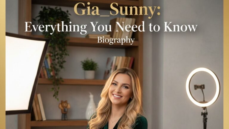 Webcam Model Gia_Sunny Biography