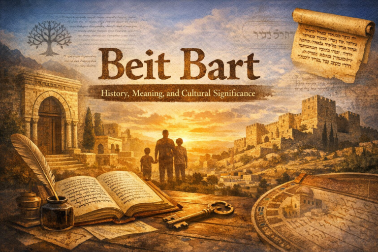 Beit Bart, History, Meaning, and Cultural Significance